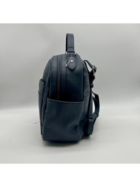 Style & Co Hudsonn Blue Faux Leather Backpack main image 10